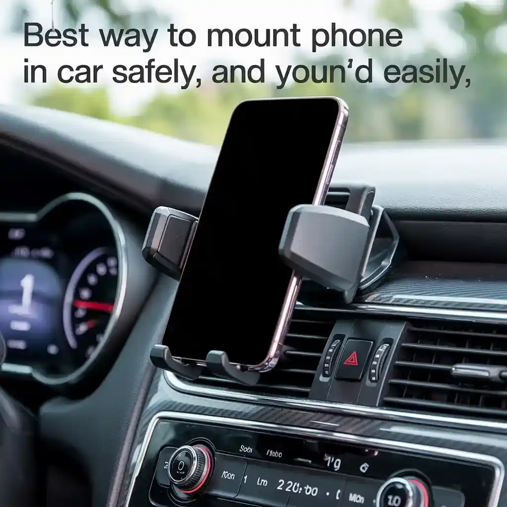 Best Way to Mount Phone in Car Safely and Easily