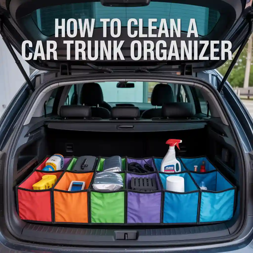 How to Clean a Car Trunk Organizer the Easy Way