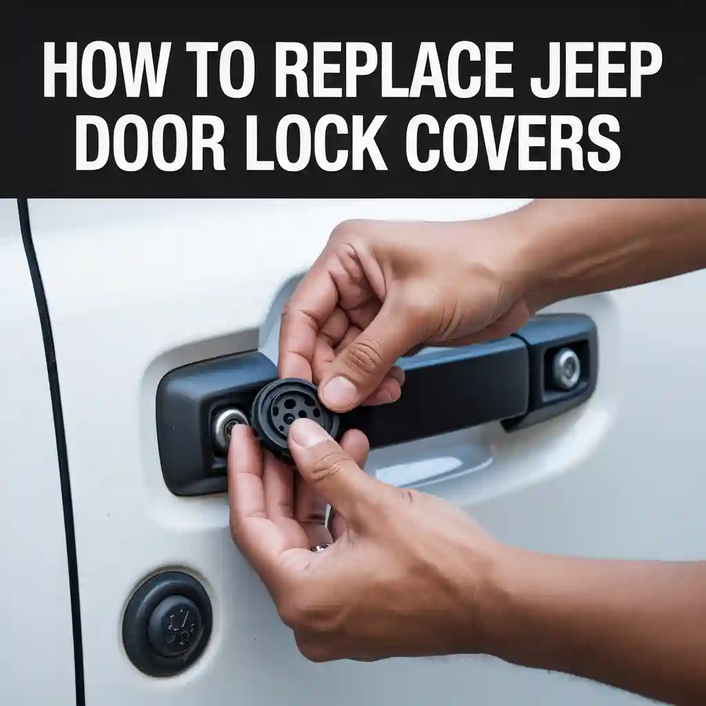 How to Replace Jeep Door Lock Covers