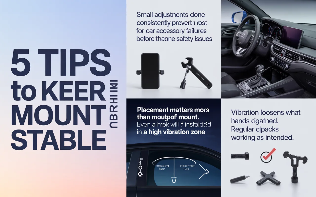 5 Tips to Keep Car Mount Stable