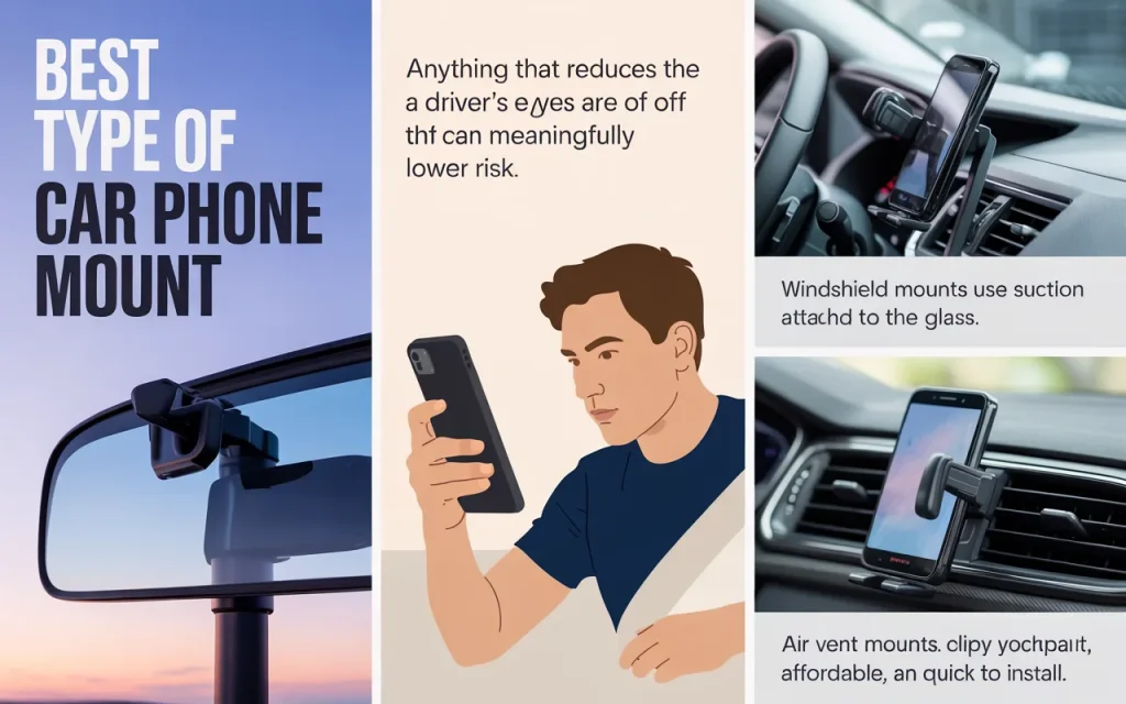 Best Type of Car Phone Mount