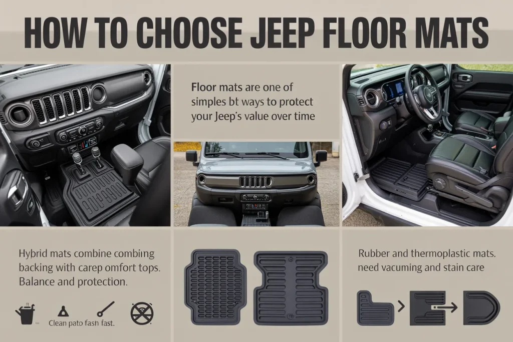 How to Choose Jeep Floor Mats