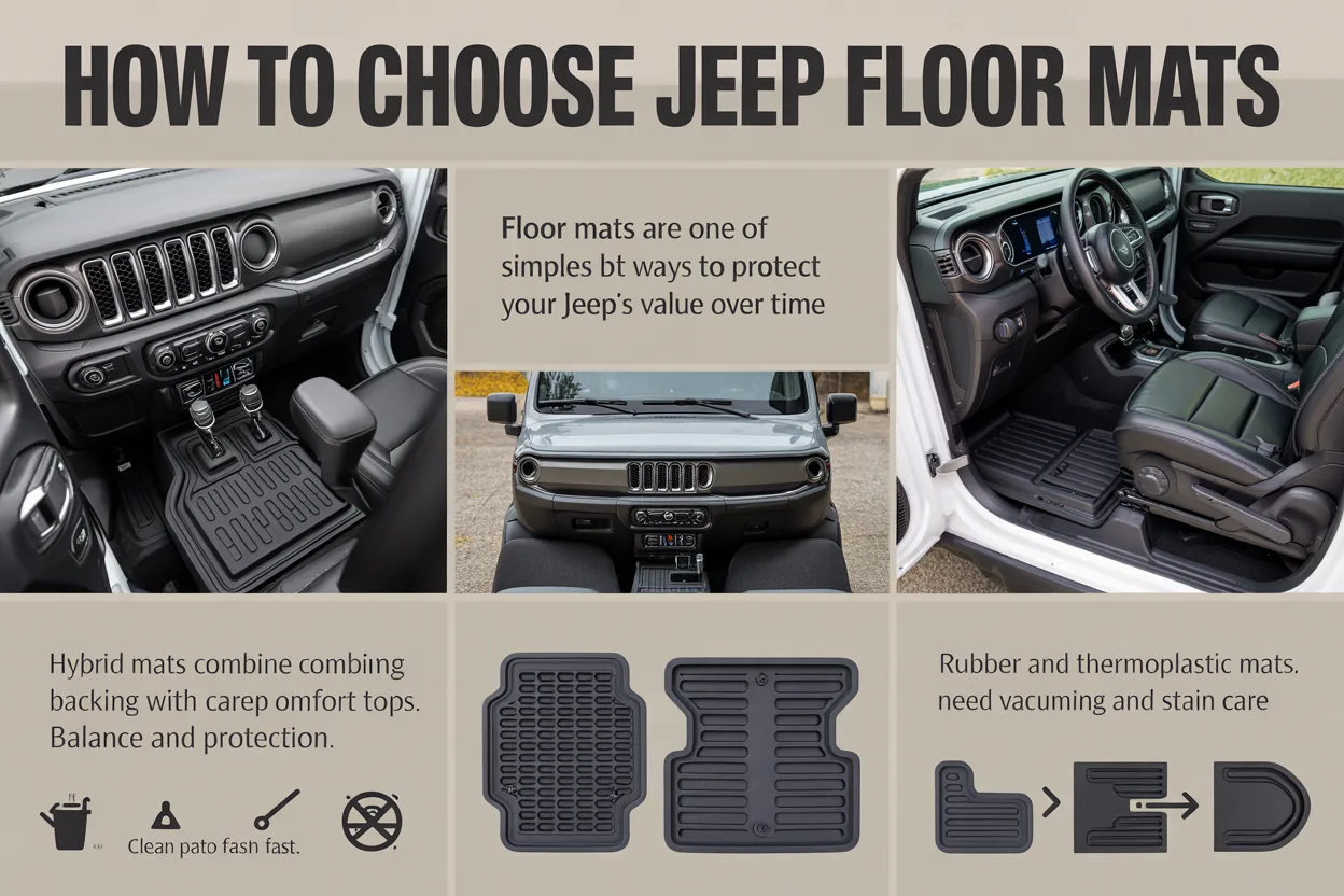 How to Choose Jeep Floor Mats