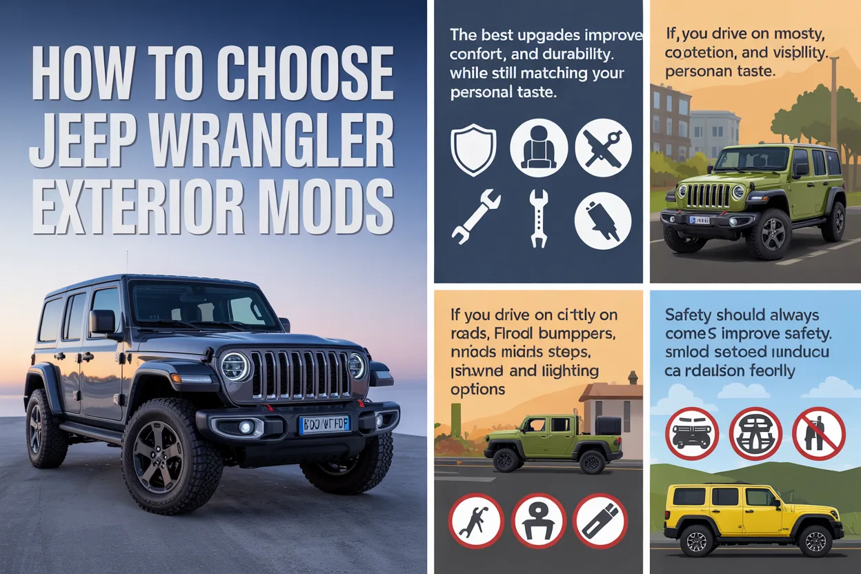 How to Choose Jeep Wrangler Exterior Mods