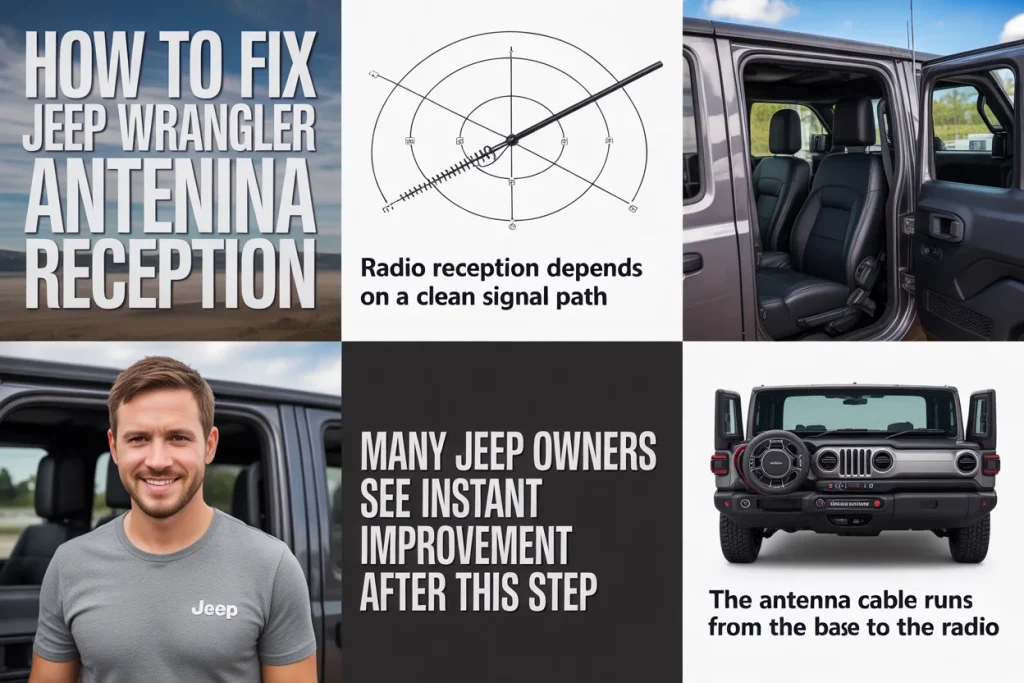 How to Fix Jeep Wrangler Antenna Reception