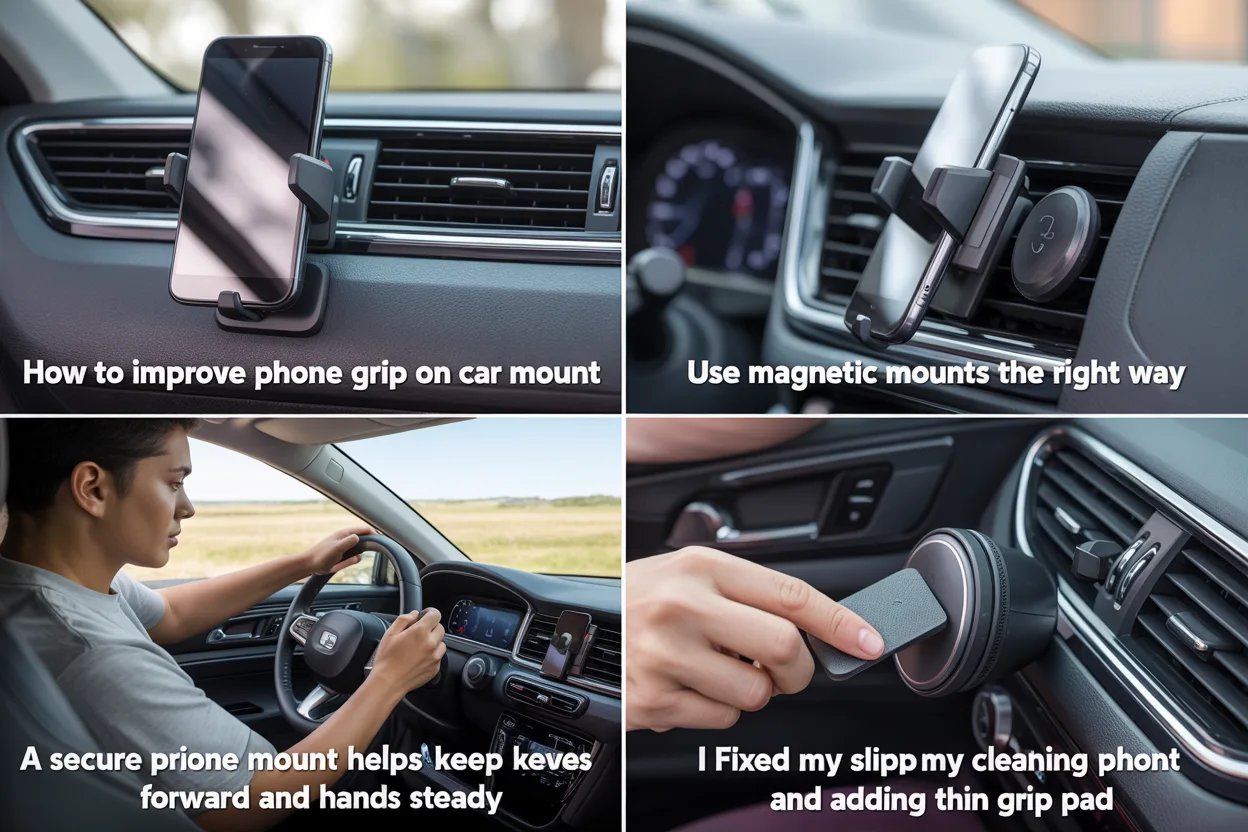 How to Improve Phone Grip on Car Mount