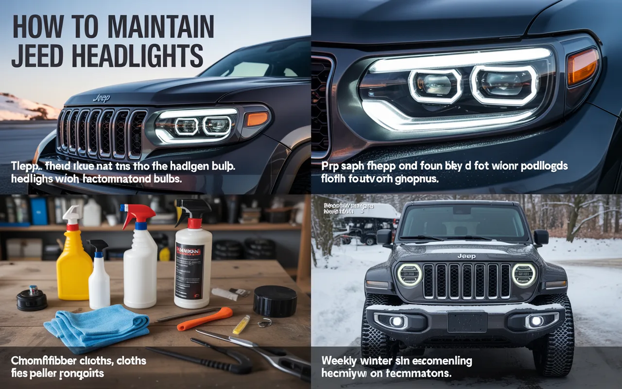 How to Maintain Jeep LED Headlights