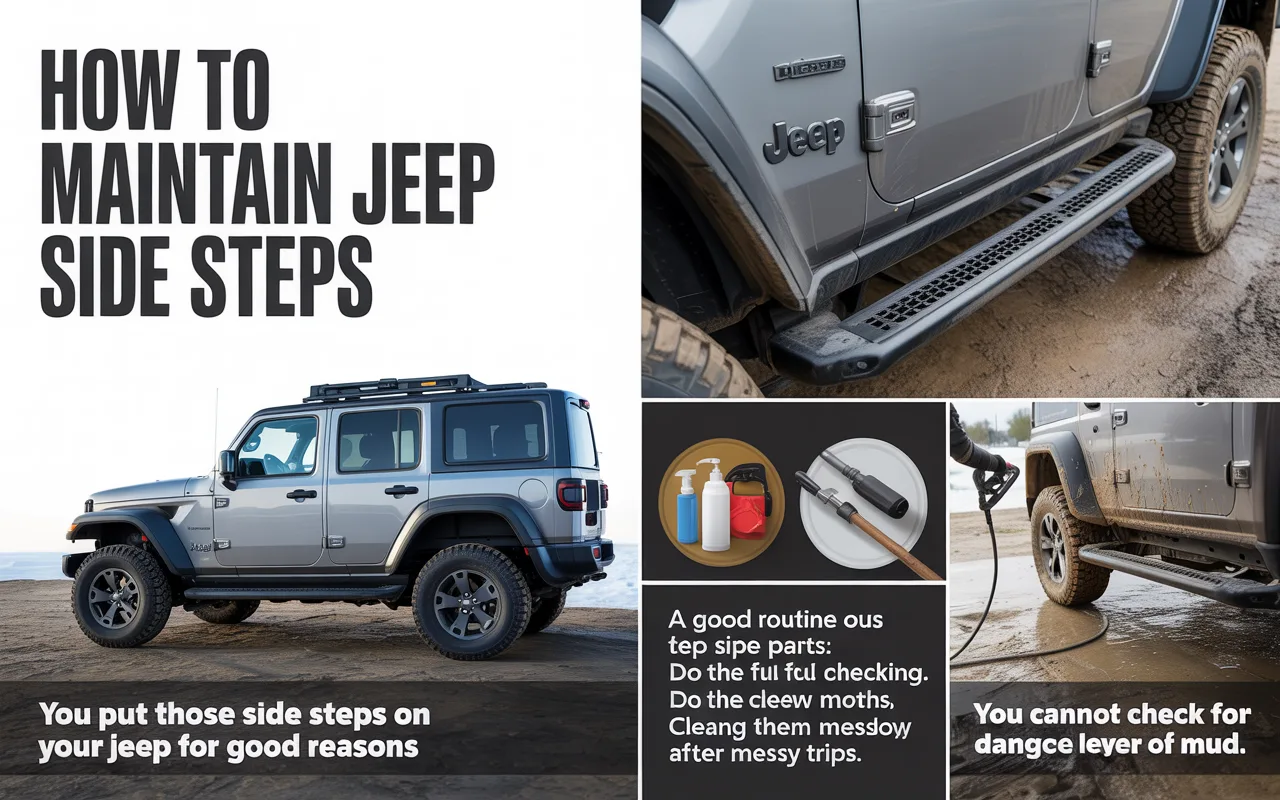 How to Maintain Jeep Side Steps