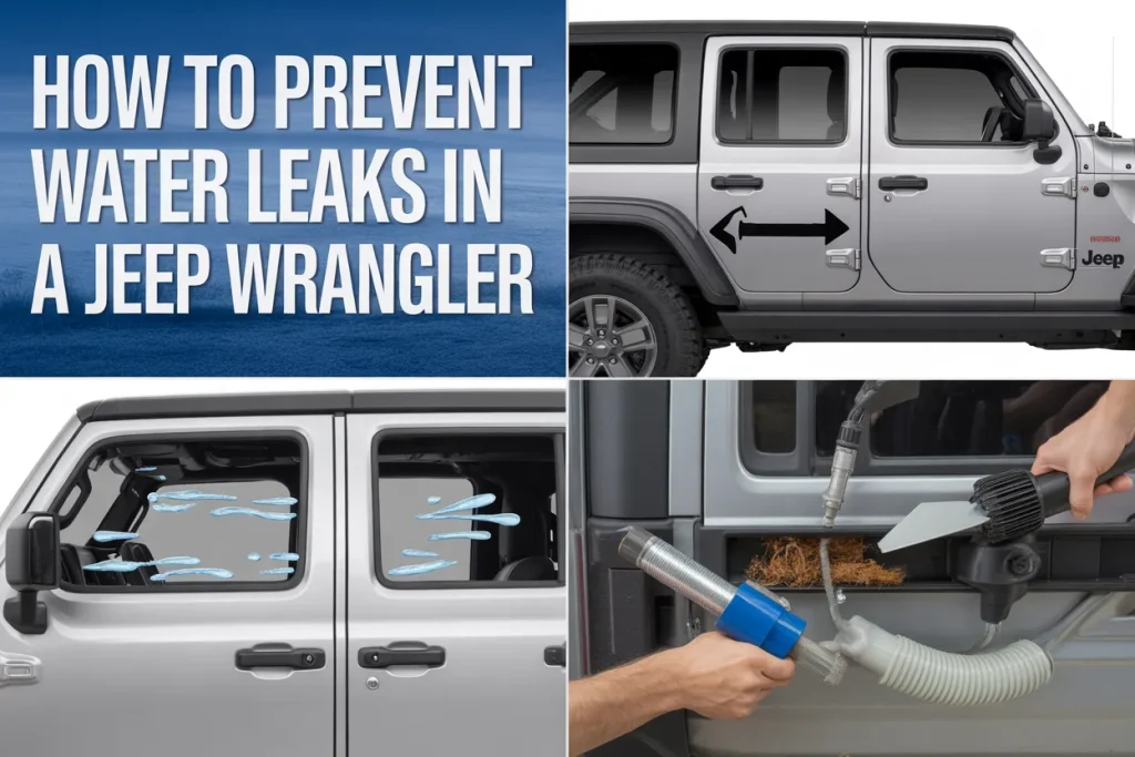 How to Prevent Water Leaks in a Jeep Wrangler