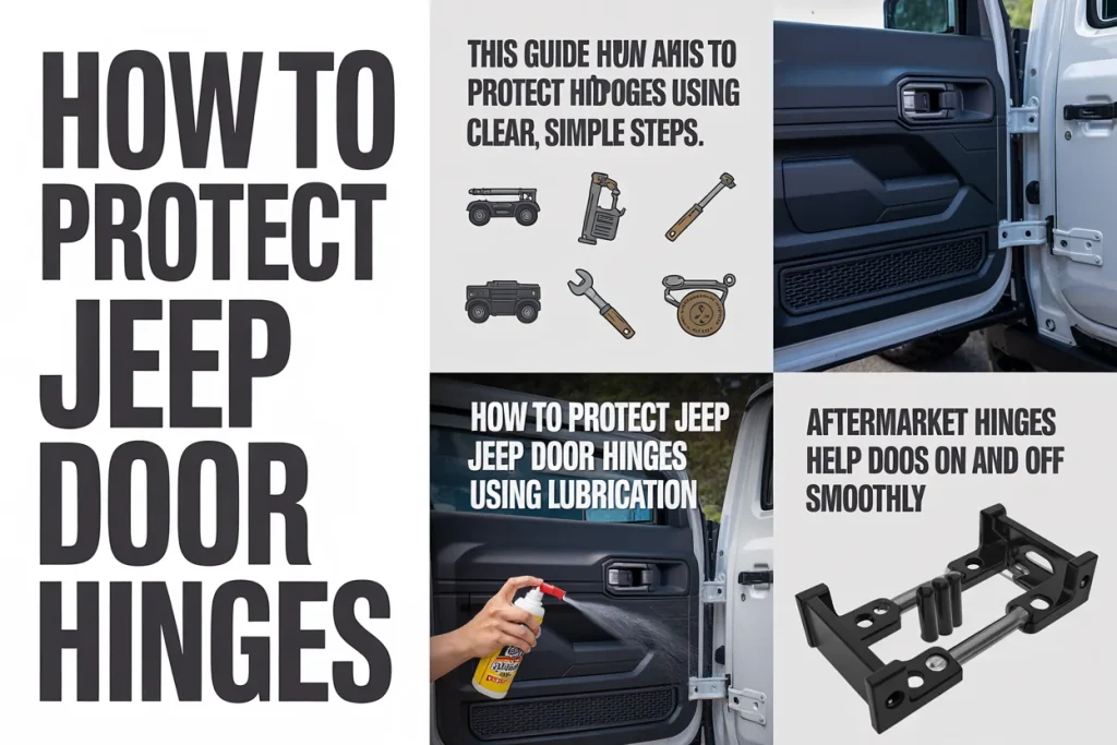 How to Protect Jeep Door Hinges