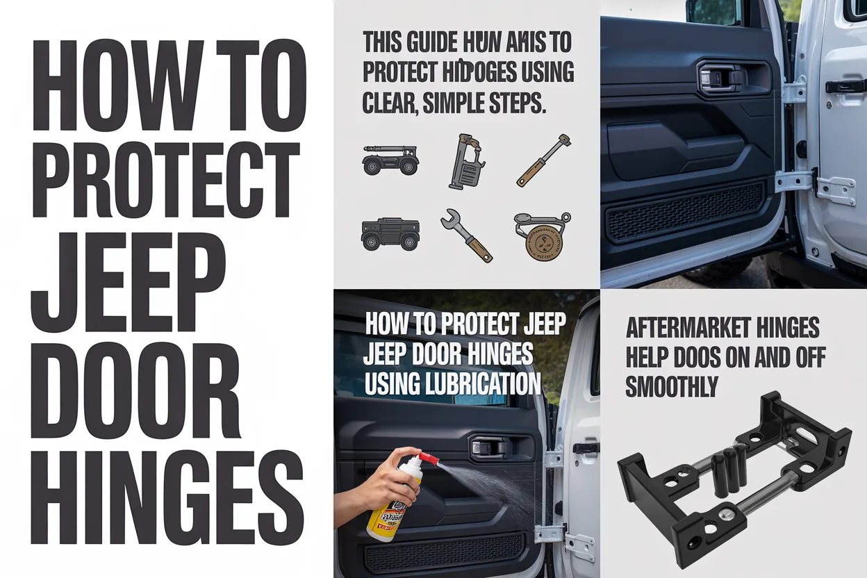 How to Protect Jeep Door Hinges