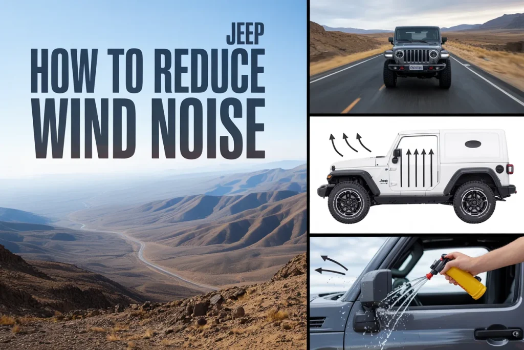 How to Reduce Jeep Wind Noise