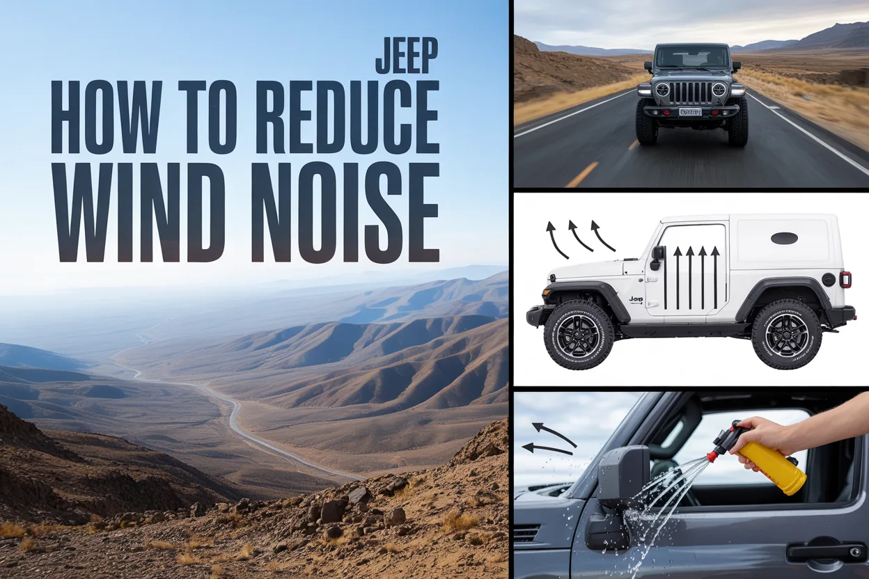 How to Reduce Jeep Wind Noise