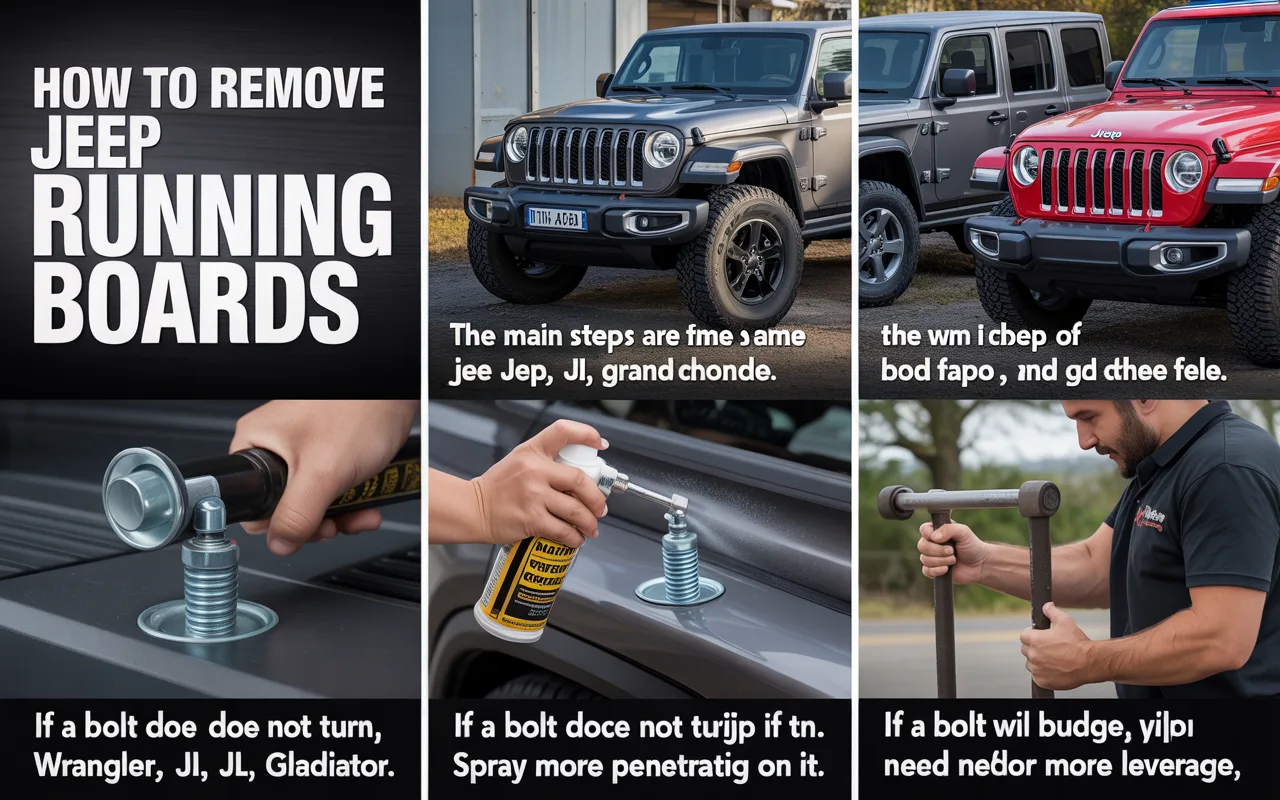 How to Remove Jeep Running Boards