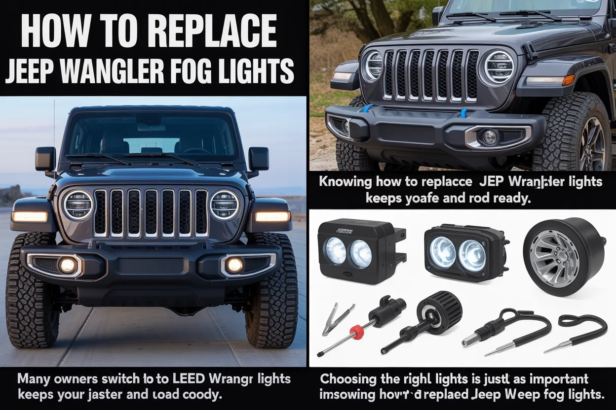 How to Replace Jeep Wrangler Fog Lights