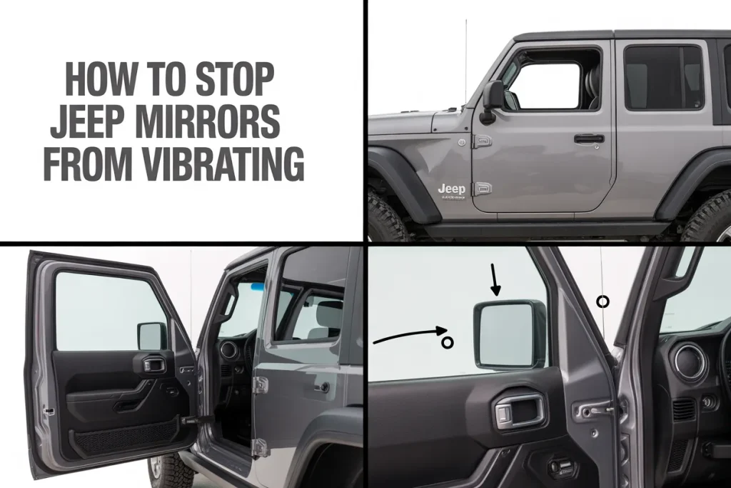How to Stop Jeep Mirrors From Vibrating