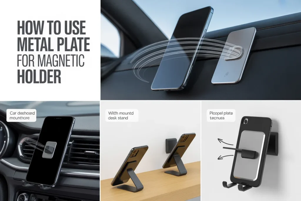 How to Use Metal Plate for Magnetic Holder