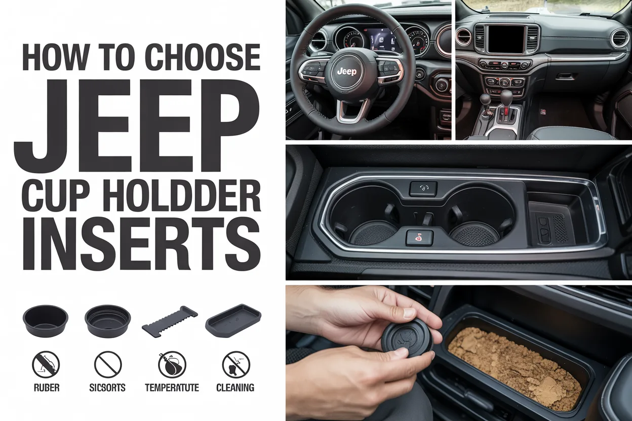 How to choose jeep cup holder inserts