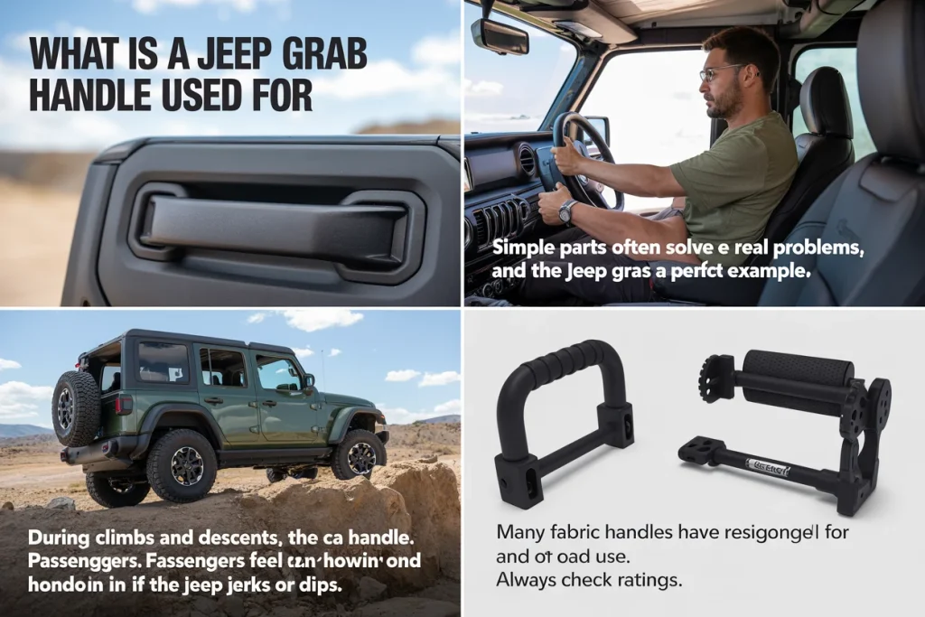 What Is a Jeep Grab Handle Used For