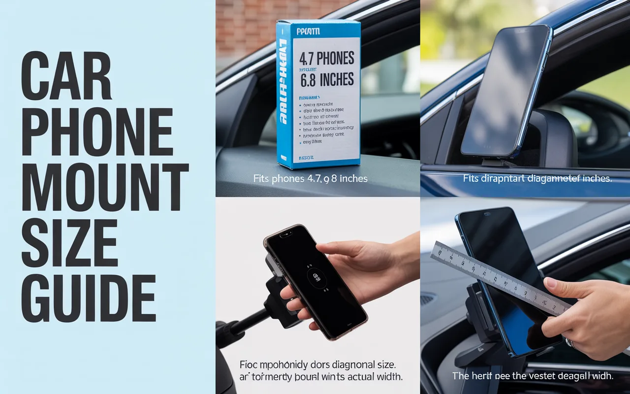 Car Phone Mount Size Guide