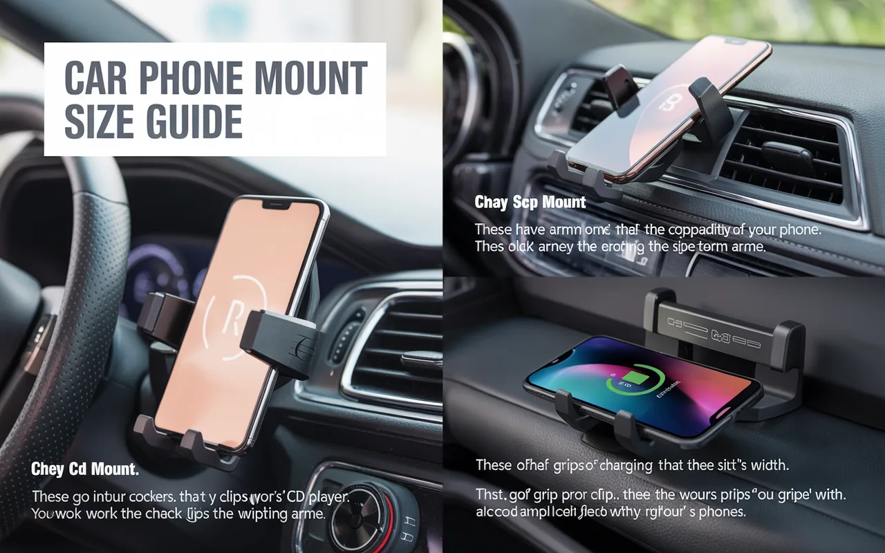 Car Phone Mount Size Guide