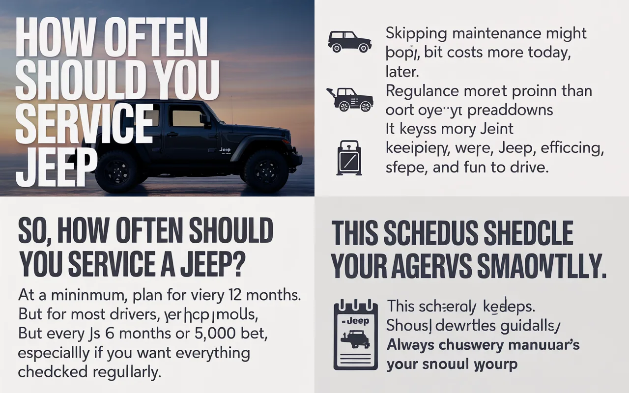 How Often Should You Service A Jeep