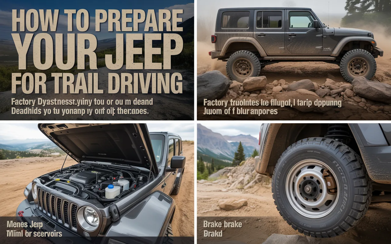How To Prepare Your Jeep For Trail Driving