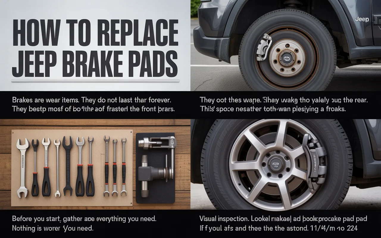 How To Replace Jeep Brake Pads