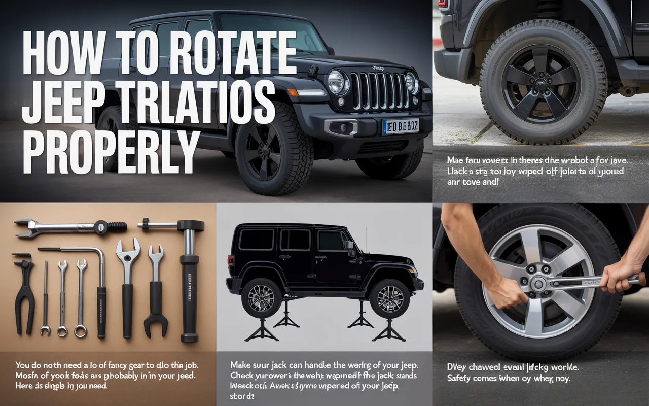 How To Rotate Jeep Tires Properly