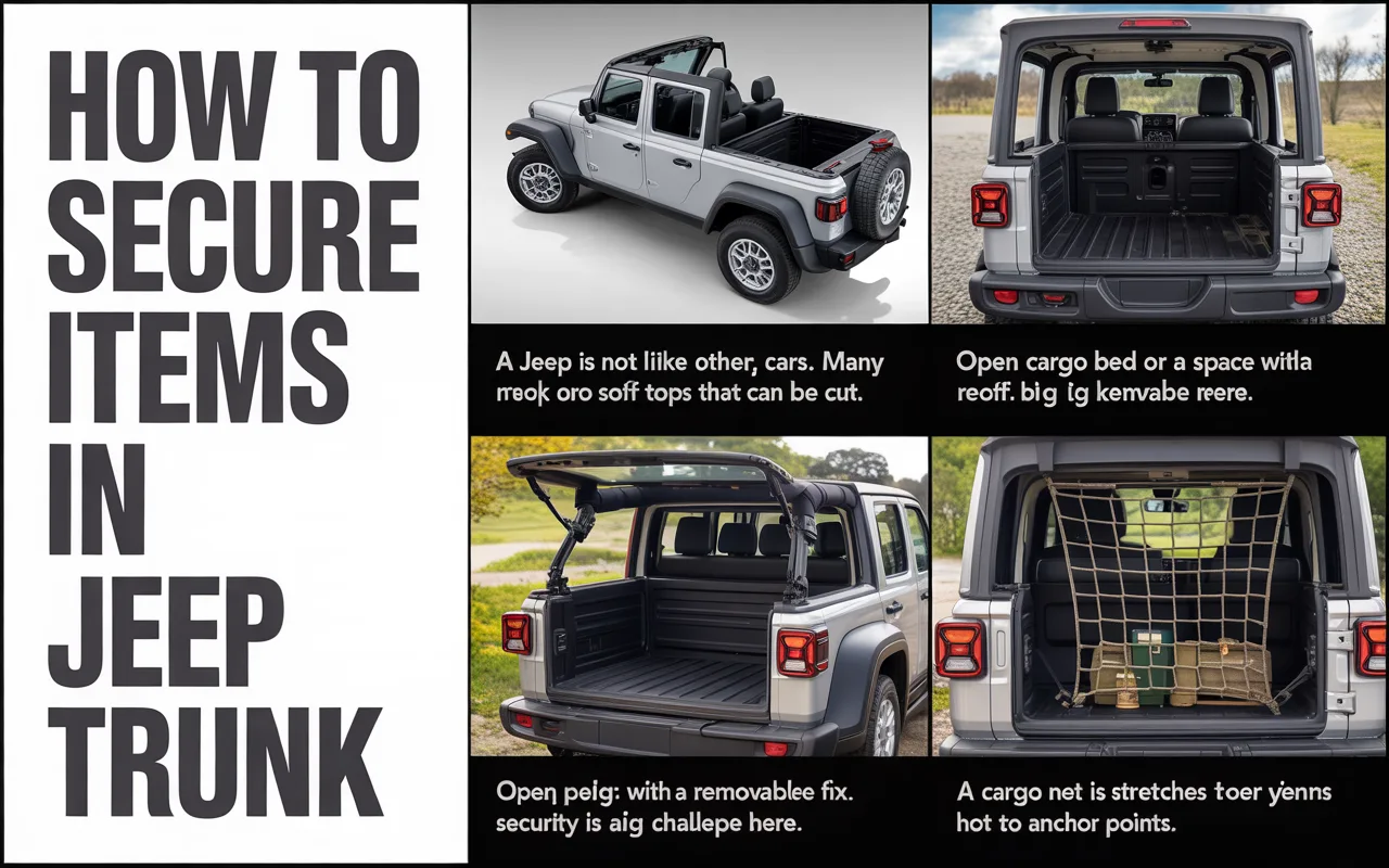 How To Secure Items In Jeep Trunk