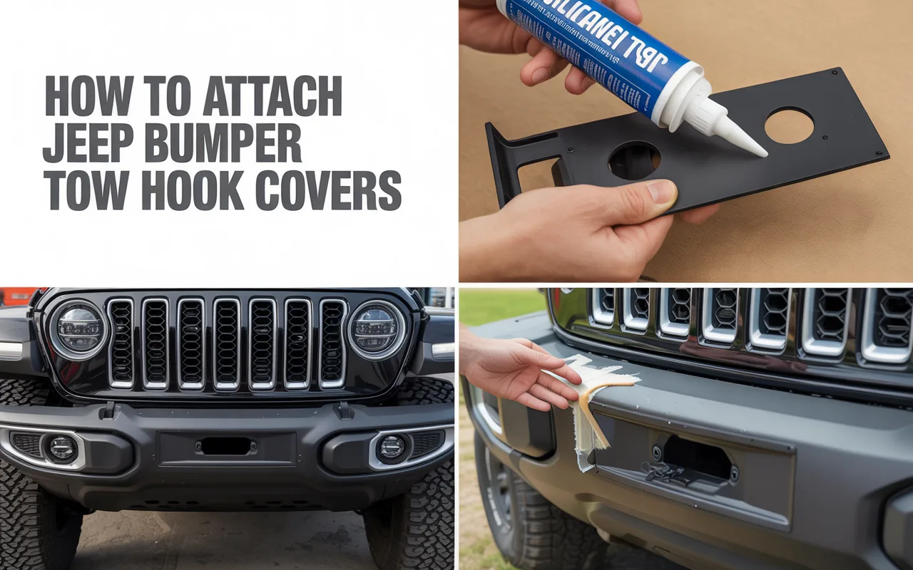 How to Attach Jeep Bumper Tow Hook Covers