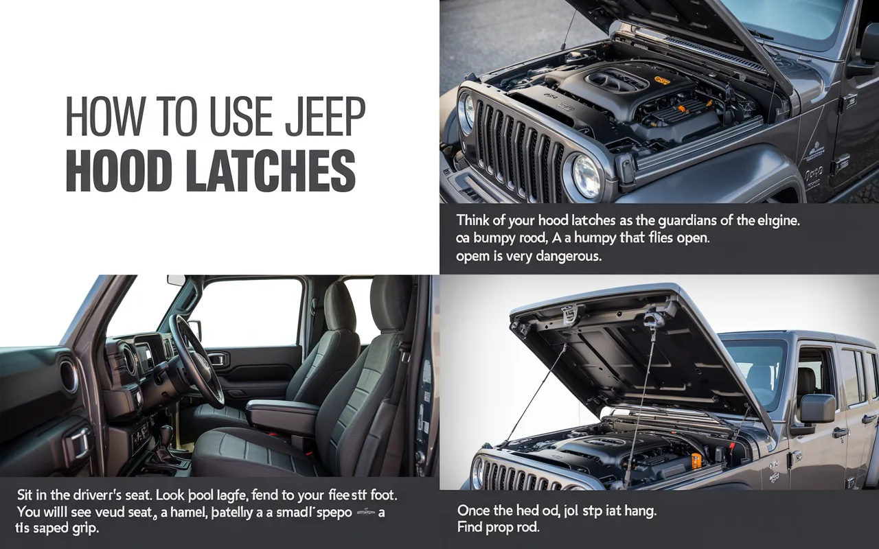 How to Use Jeep Hood Latches