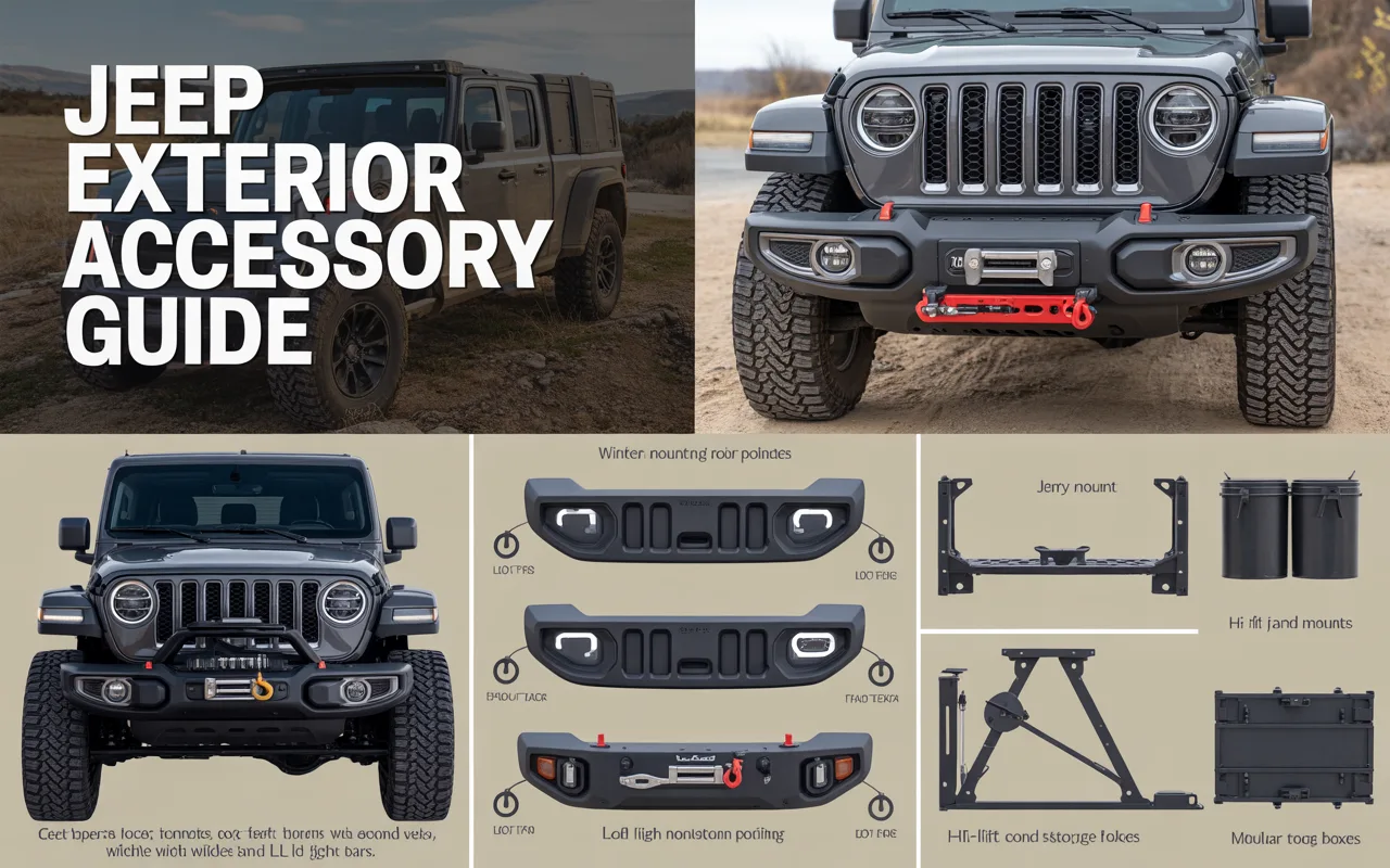 Jeep Exterior Accessory Guide