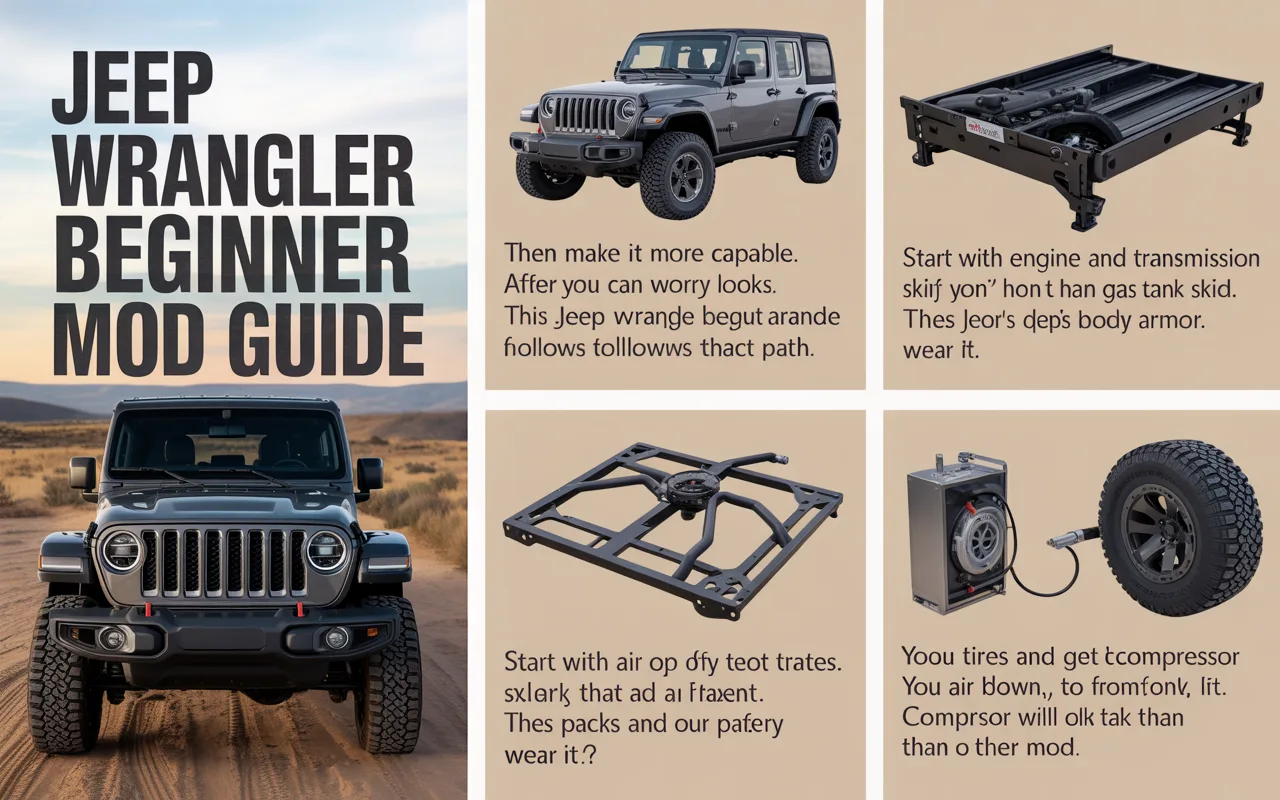 Jeep Wrangler Beginner Mod Guide