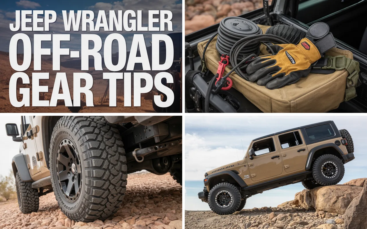 Jeep Wrangler Off-Road Gear Tips