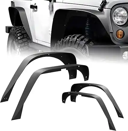 Top Jeep Wrangler Fender Flares