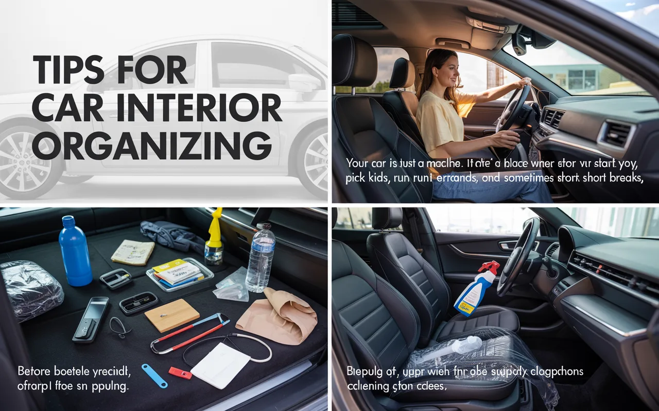 Tips For Car Interior Organizing