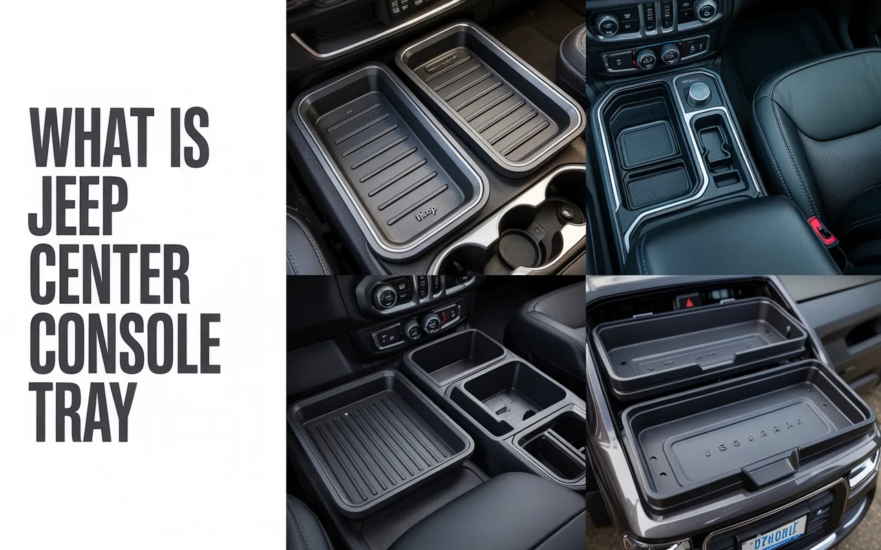 What is Jeep Center Console Tray