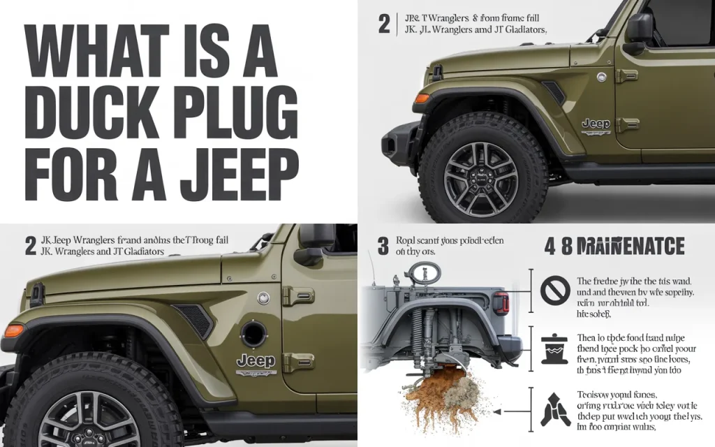 What is a Duck Plug For a Jeep