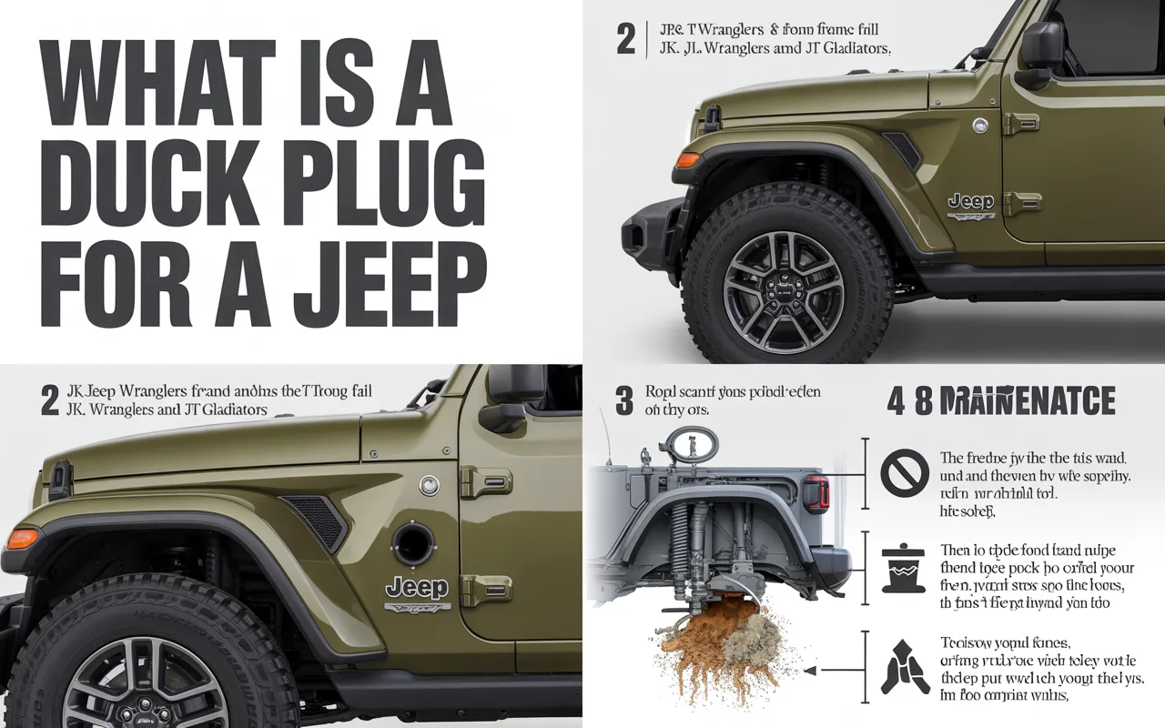 What is a Duck Plug For a Jeep