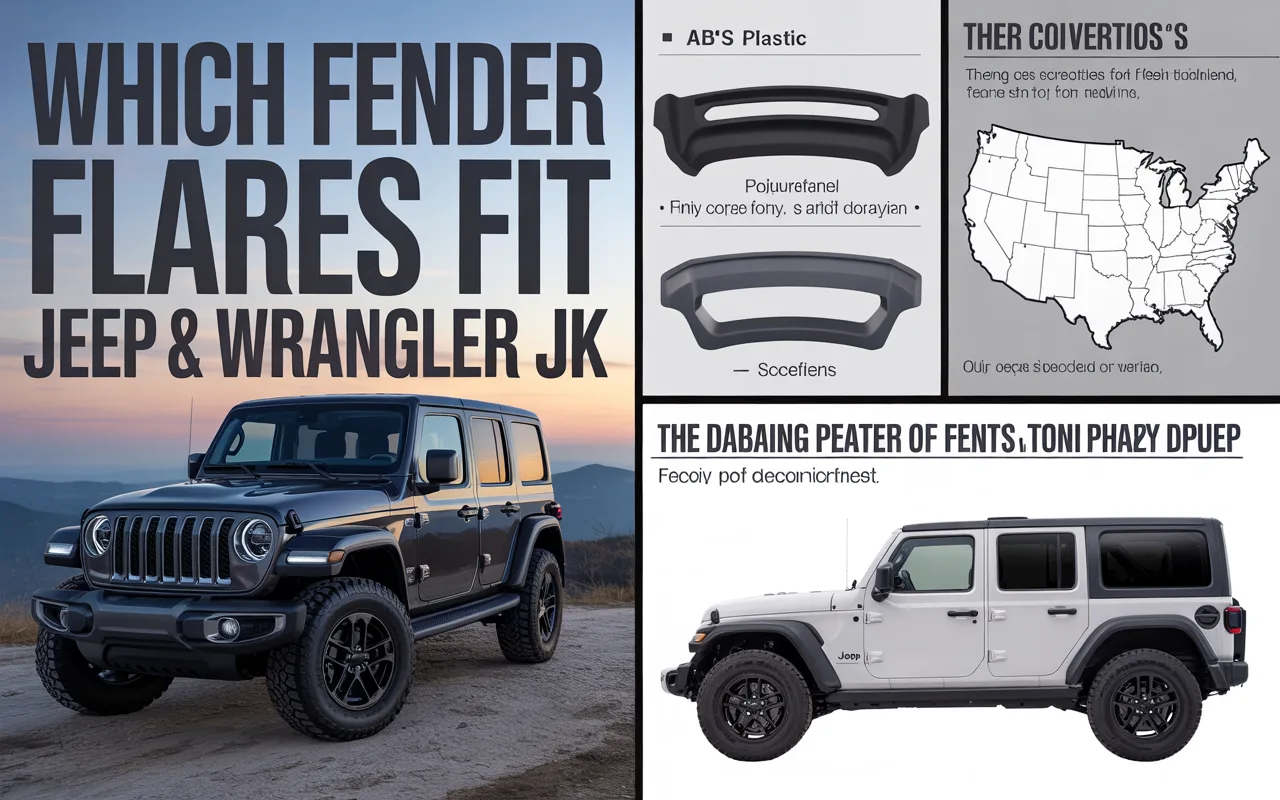 Which Fender Flares Fit Jeep Wrangler Jk