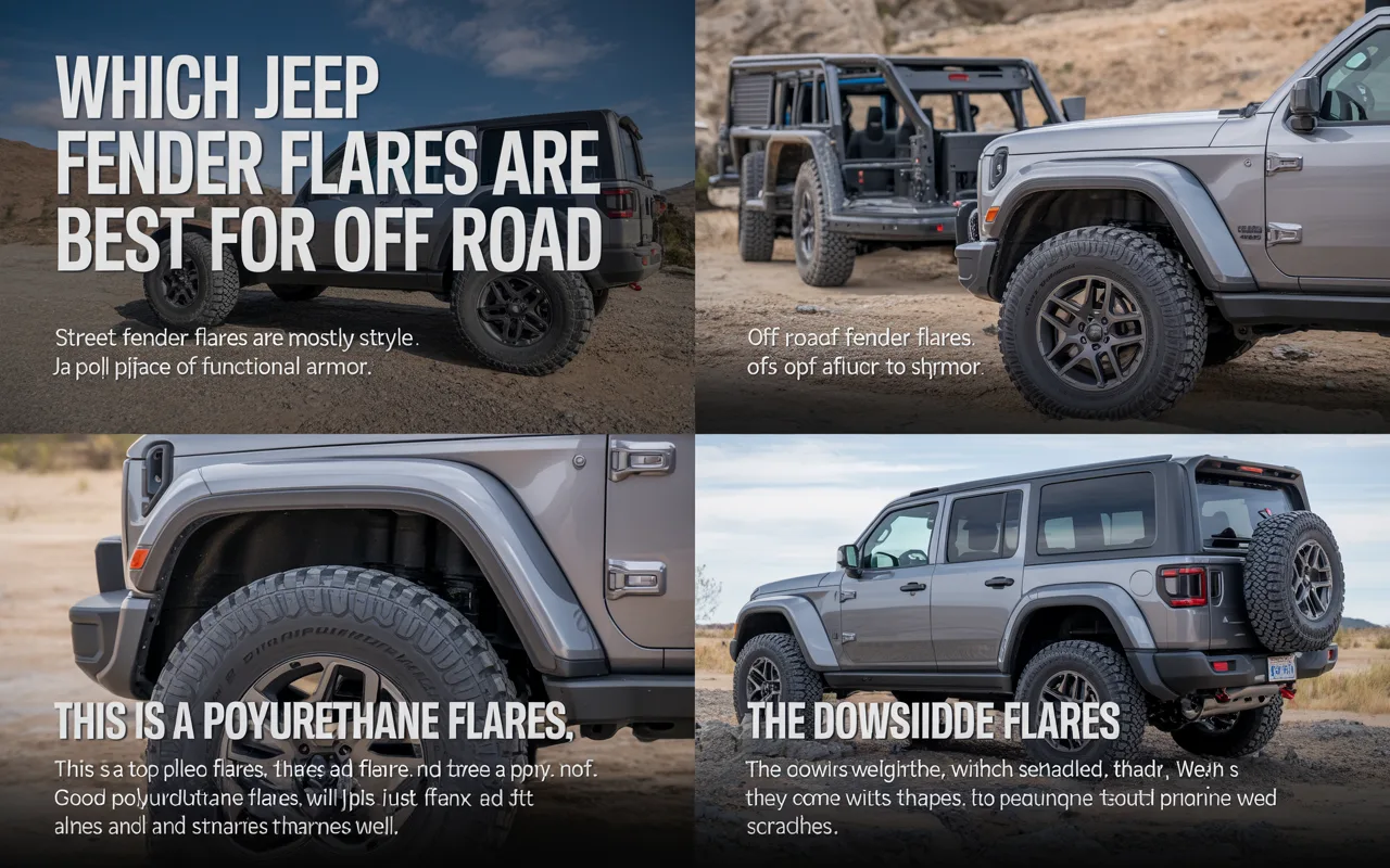 Which Jeep Fender Flares Are Best For Off Road
