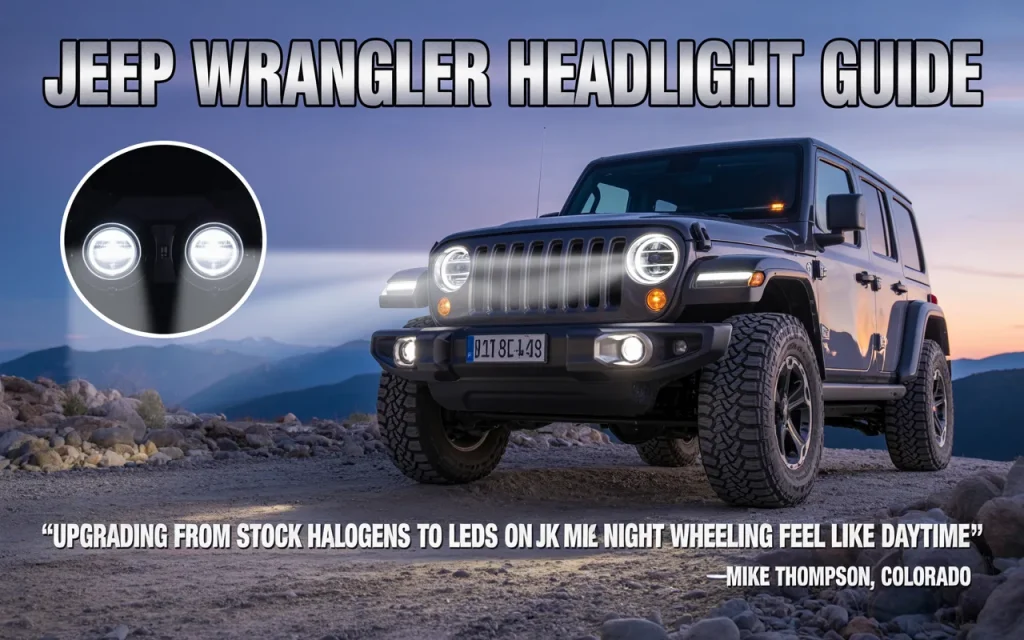 Jeep Wrangler Headlight Guide