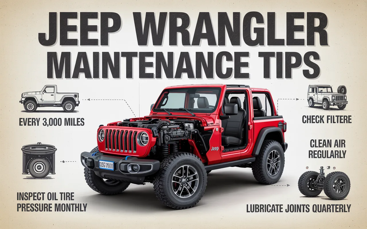 Jeep Wrangler Maintenance Tips