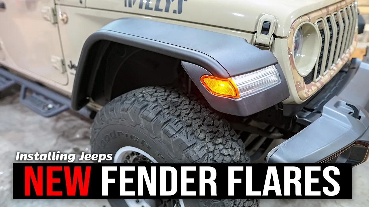 How to Install Jeep Fender Flares