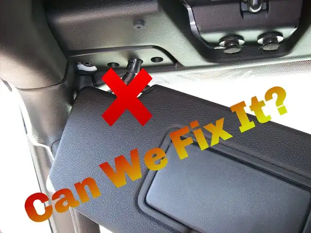 How to Replace Jeep Sun Visor