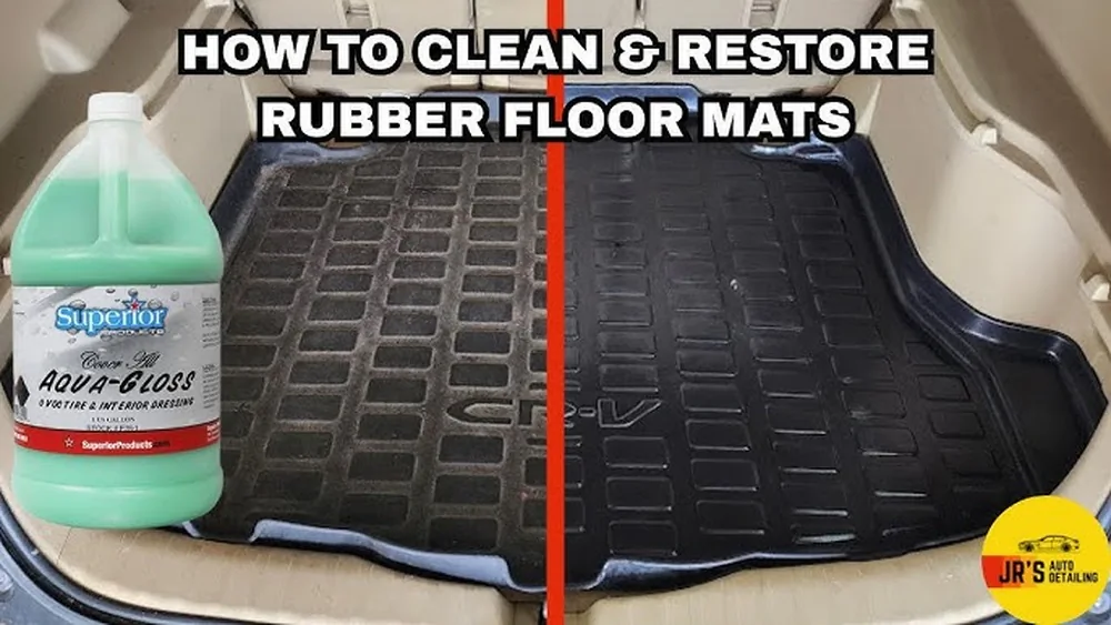 How to Clean And Restore Rubber Car Mats Like a Pro