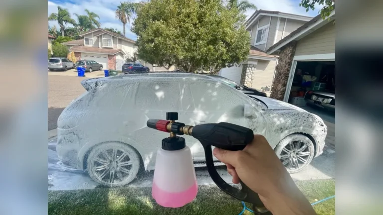 Why You Should Use a Foam Cannon for Car Washing: Ultimate Guide